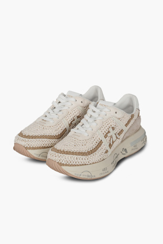 Кроссовки, White Brown, 36