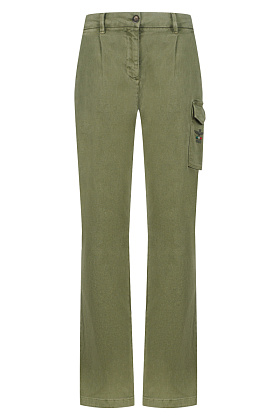 Брюки (М), 07285 DARK MILITARY GREEN, 44