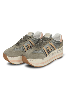 Кроссовки, GREY PINK, 36