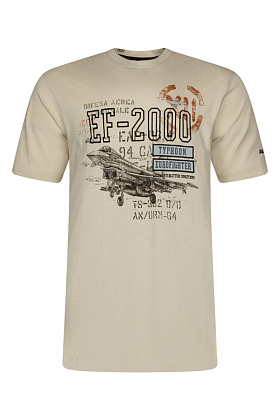 Футболка (М), 73098 WHITE BEIGE, M