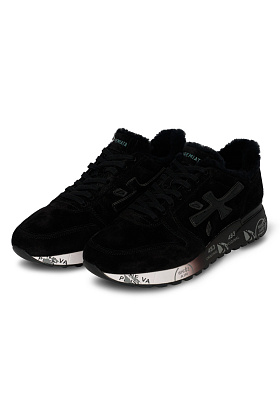 Кроссовки, BLACK SUEDE, 42